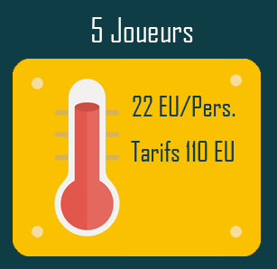 Miniature tarifs3 Tarifs pour cinq joueurs