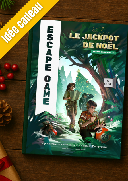Livre Escape Game Book Noel